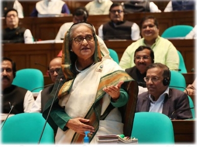 Sheikh Hasina returns to Dhaka after completing her official visit to Switzerland