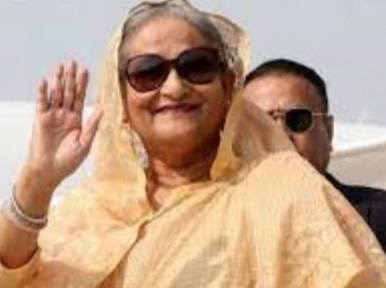 Sheikh Hasina leaves for New York