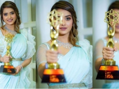 Tanjin Tisha receives 'Women of Inspiration' award