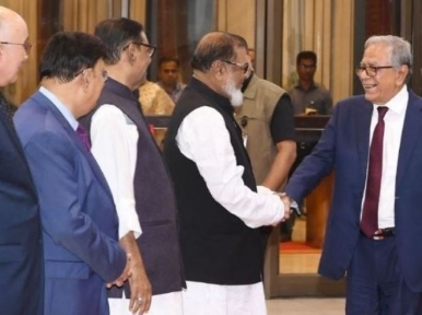 President Hamid returns to Bangladesh after health check-up in Singapore