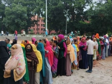Voting starts in Sylhet and Rajshahi cities