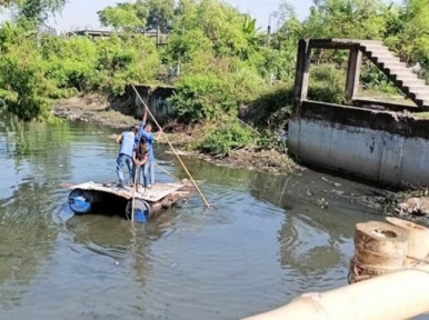 Baishteki-Jayanagar Canal is clear now