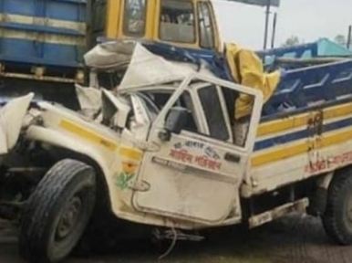 4 killed in Sirajganj as truck hits cattle-laden pickup van