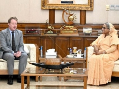UK delegation meets Prime Minister Sheikh Hasina