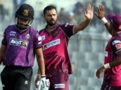 Mashrafe's team lose by big margin in the first match in Sylhet leg