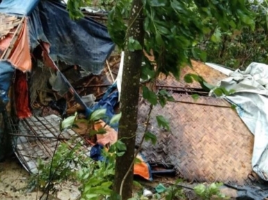 Cyclone Mocha destroys 500 houses of Rohingya camp