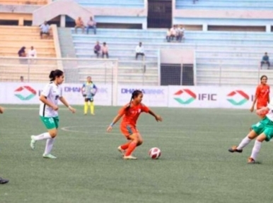 Bangladesh girls score 4 goals against Turkmenistan