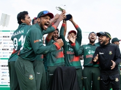Bangladesh beat Ireland in 3rd ODI, seal series