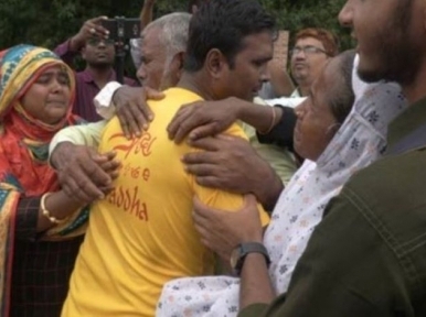 Matiur returns home from India, reunited with parents after 21 years