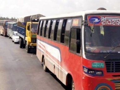 Traffic jam on 20 km road in Sirajganj for 10 hours, passenger suffering is extreme