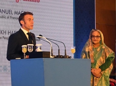 Bangladesh has experienced unprecedented economic development: French President Macron