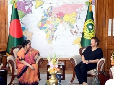 UN Under Secretary General meets Speaker Dr. Shirin Sharmin Chowdhury