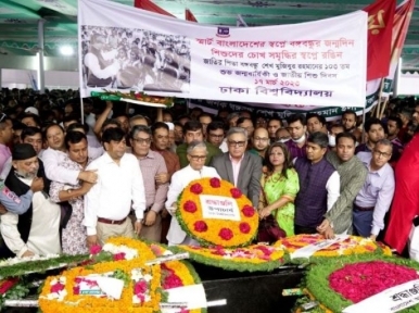 Bangabandhu's 103rd birth anniversary observed