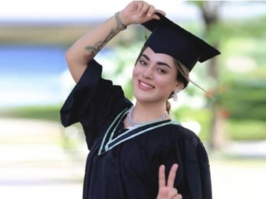 Actress Tama Mirza officially graduates