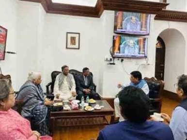 AL delegation meets with Rajya Sabha leader Piyush Goyal in New Delhi
