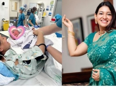 Cancer-stricken singer Shithi Saha becomes a mother