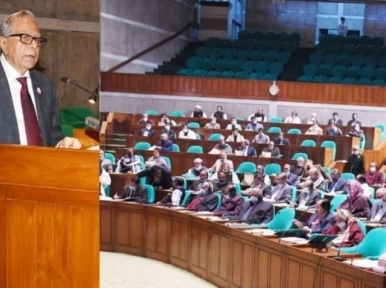 Crossing a critical juncture in national life: President in Parliament