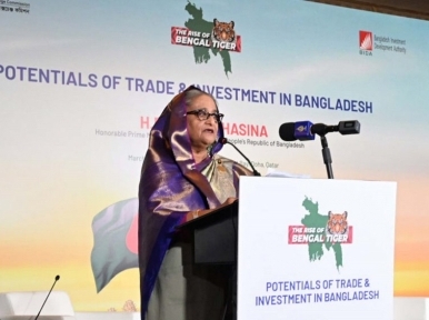 Sheikh Hasina calls for Bangladesh-Qatar Business Forum's formation