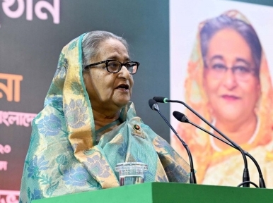 আওয়ামী লীগ ক্ষমতাকে জনগণের সেবার সুযোগ হিসেবে দেখে : প্রধানমন্ত্রী