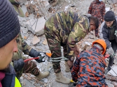 Earthquake: Bangladeshi team rescue one person in Turkey, 22 bodies recovered