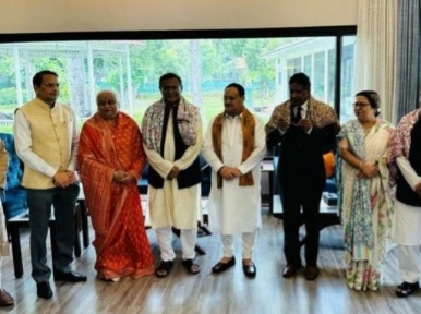 Awami League delegation meets BJP leaders in Delhi