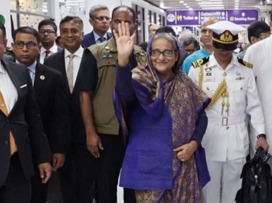 BRICS: Sheikh Hasina returns from South Africa