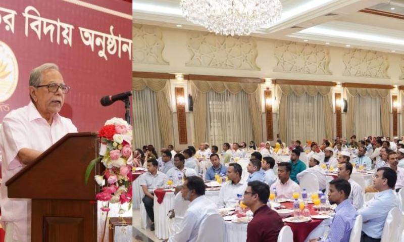 President calls upon all to work to uphold Bangabhaban's dignity