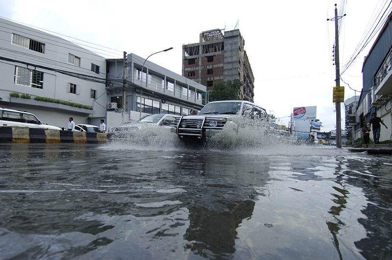 Roads are sinking in Sylhet region, low-lying areas are being flooded