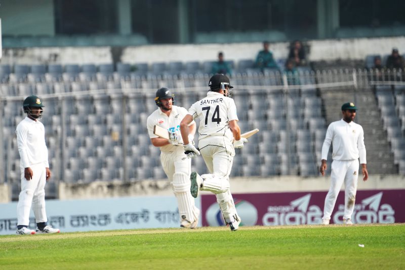 New Zealand win Mirpur test, series 1-1