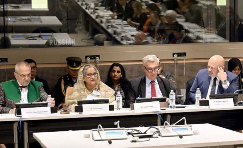 PM calls on international community not to turn its attention away from Rohingya issue PM calls on international community not to turn its attention away from Rohingya issue