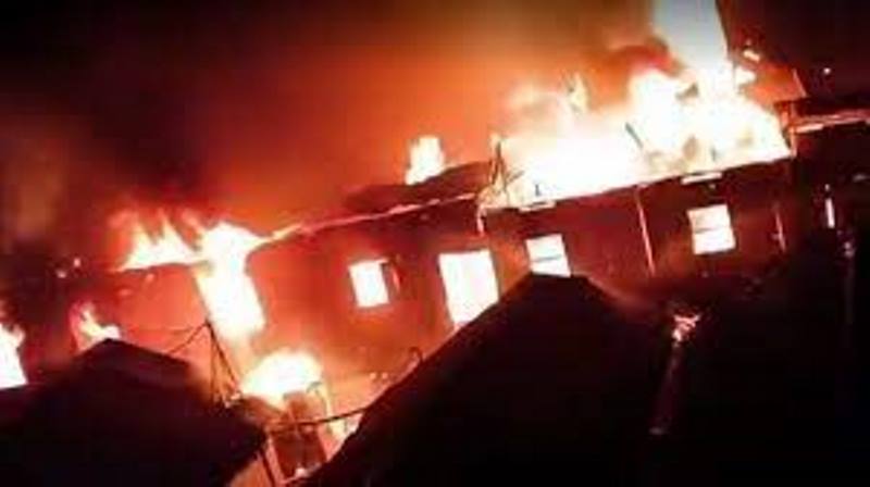 Fire breaks out in Dhaka's Suritola, brought under control after 2 hours