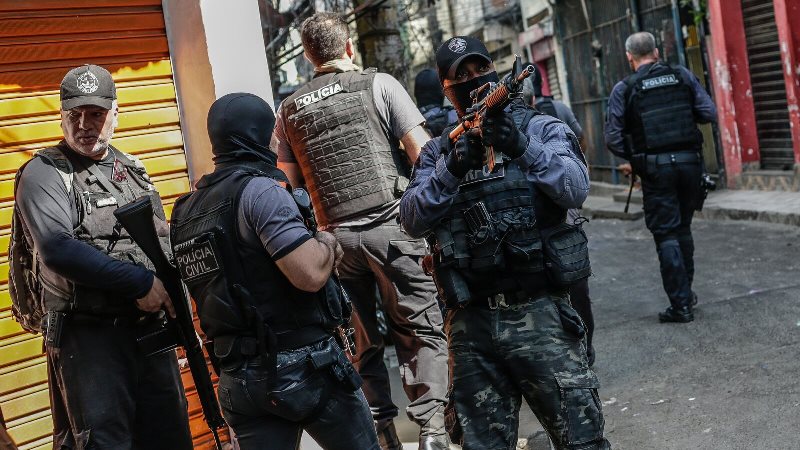 Brazil: 45 killed in police's anti-narcotics operations