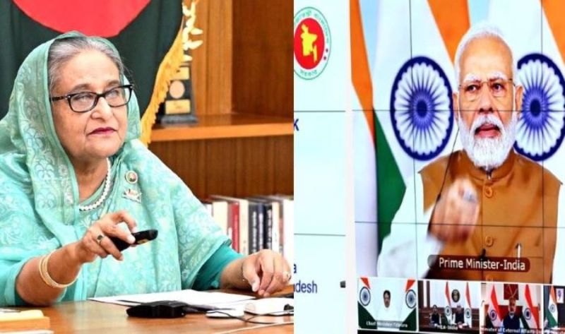 Hasina-Modi inaugurate 3 development projects virtually