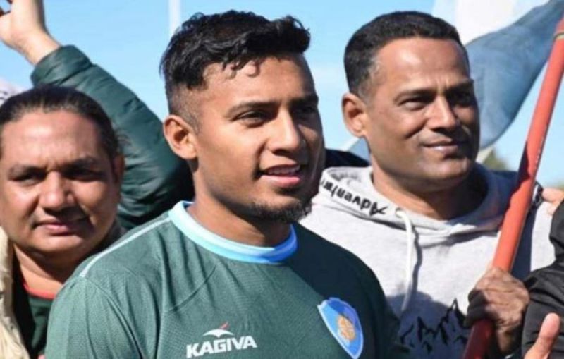 Jamal Bhuyan's strike in debut match hands over the win to Argentine club Jamal Bhuyan's strike in debut match hands over the win to Argentine club