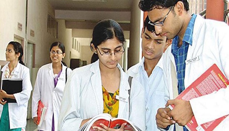 Medical entrance test result declared