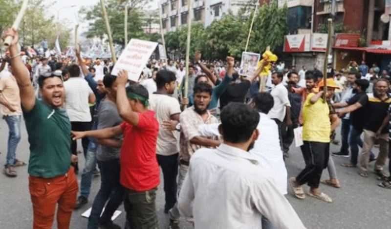 Clash case with police against 500 activists of BNP including Gayeshwar Roy