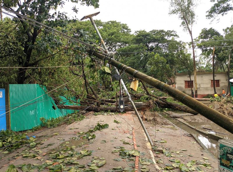 Cyclone 'Hamoon' weakens into deep depression after hitting coast