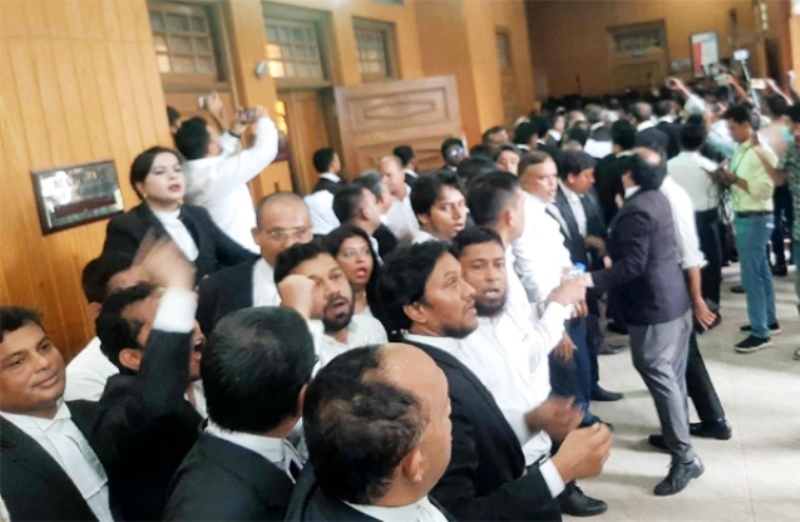 Vandalism in Supreme Court: 18 pro-BNP lawyers made accused