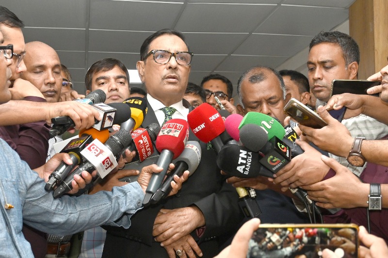 Tarique Rahman is conspiring to destroy the country's democracy: Obaidul Quader