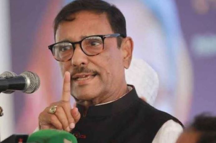 BNP's politics is full of hypocrisy and duplicity: Obaidul Quader