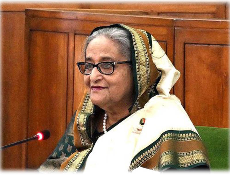 Prime Minister Sheikh Hasina inaugurates Chilahati Express