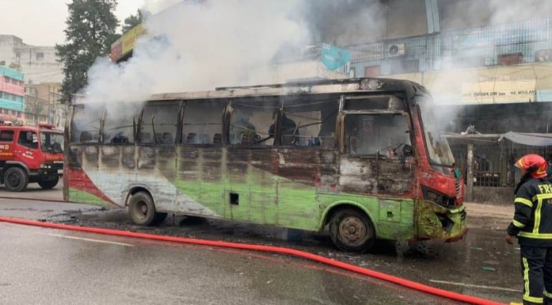 Seven vehicles set on fire in last 24 hours: Fire Service