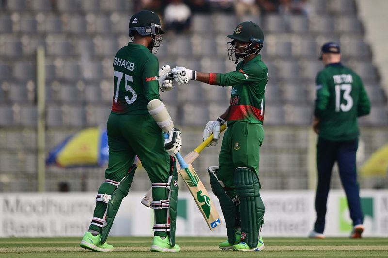 Bangladesh beat Ireland by 183 runs in first ODI