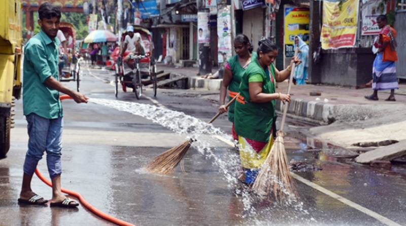 19,000 cleaning workers to remove animal waste in Dhaka