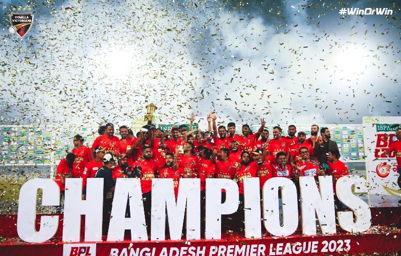 BPL: Comilla Victorians lift trophy for second consecutive time BPL: Comilla Victorians lift trophy for second consecutive time