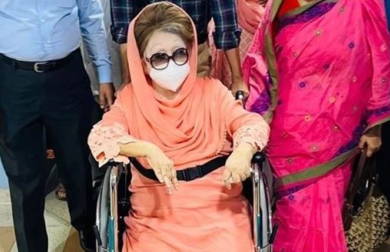 Khaleda's request for abroad treatment forwarded to Law Ministry from Home Ministry for opinion Khaleda's request for abroad treatment forwarded to Law Ministry from Home Ministry for opinion