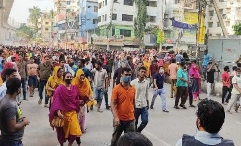 Garment workers reject minimum wage, to hold protest rally on Friday