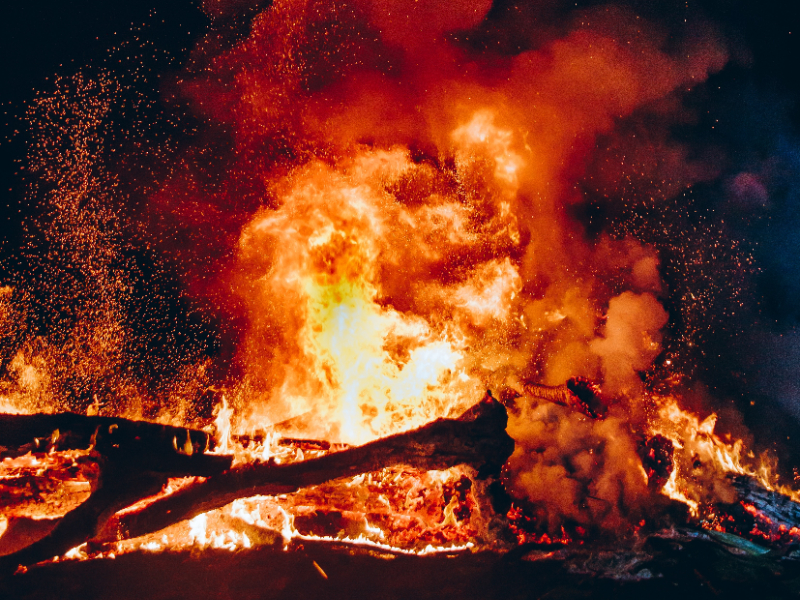Chittagong: Fire guts 17 houses in Satkania Chittagong: Fire guts 17 houses in Satkania