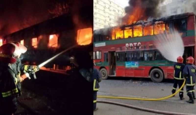 19 vehicles including train torched during 36 hours of blockade 19 vehicles including train torched during 36 hours of blockade