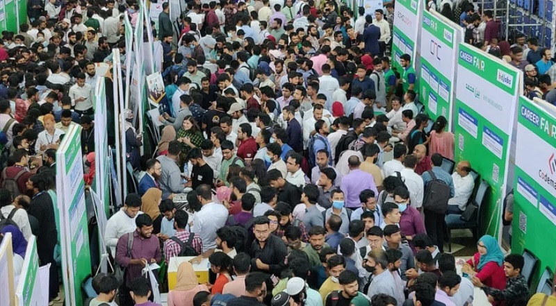 Number of unemployed people in Bangladesh decreased